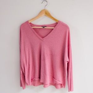 Express Size Medium Sweater Pink